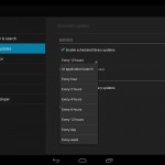 New options for scheduled automatic library scans