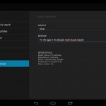 "Contact developer" option is now in app settings